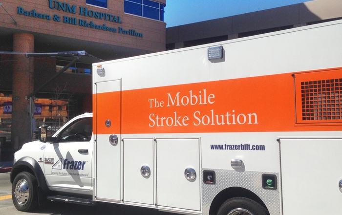 Frazer mobile stroke ambulance