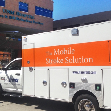 Frazer mobile stroke ambulance