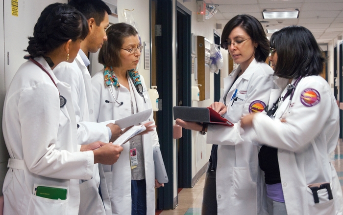 UNM medical students