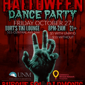 SOM Halloween Party Poster