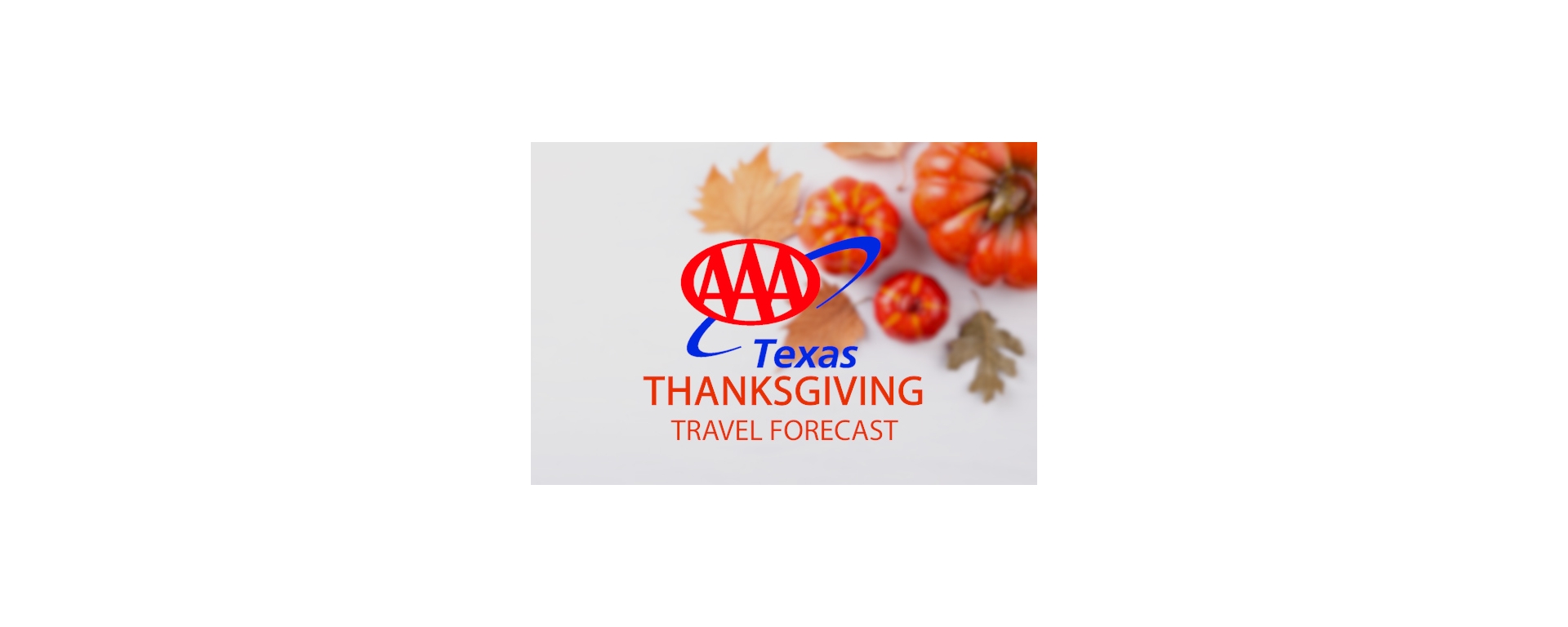 Thanksgiving Travel Forecast Up Slightly, Just Shy of Pre-Pandemic ...
