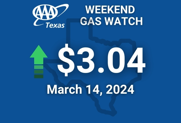 AAA Texas: $3 Gas Returns as Spring Break Gets Underway | AAA Texas