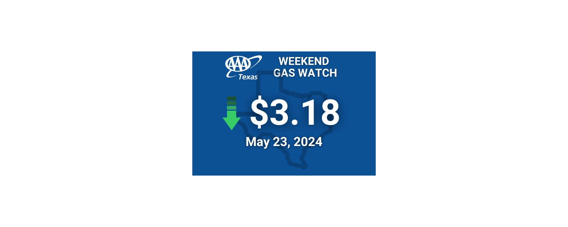 AAA Texas: State Gas Price Average Down a Penny Heading into Memorial ...