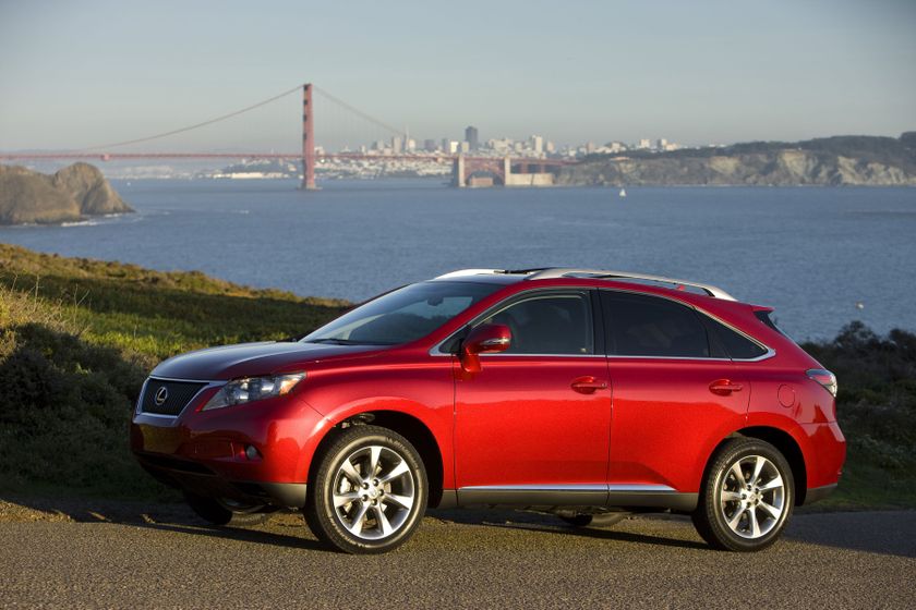 Lexus rx350 2011 года