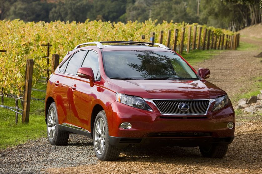 Lexus rx450h размеры