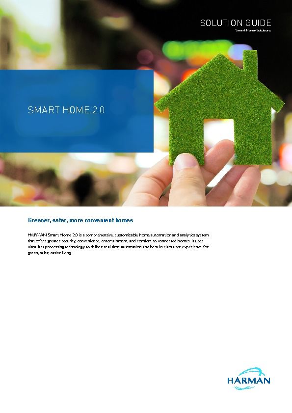 HARMAN - Smart Home - Brochure