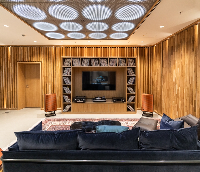 Luxury Audio Studio Opens At The Harman Experience Store In Munich Harman Studio build studio desk home studio music music recording studio audio studio recording studio design allen and heath recording equipment. luxury audio studio opens at the harman