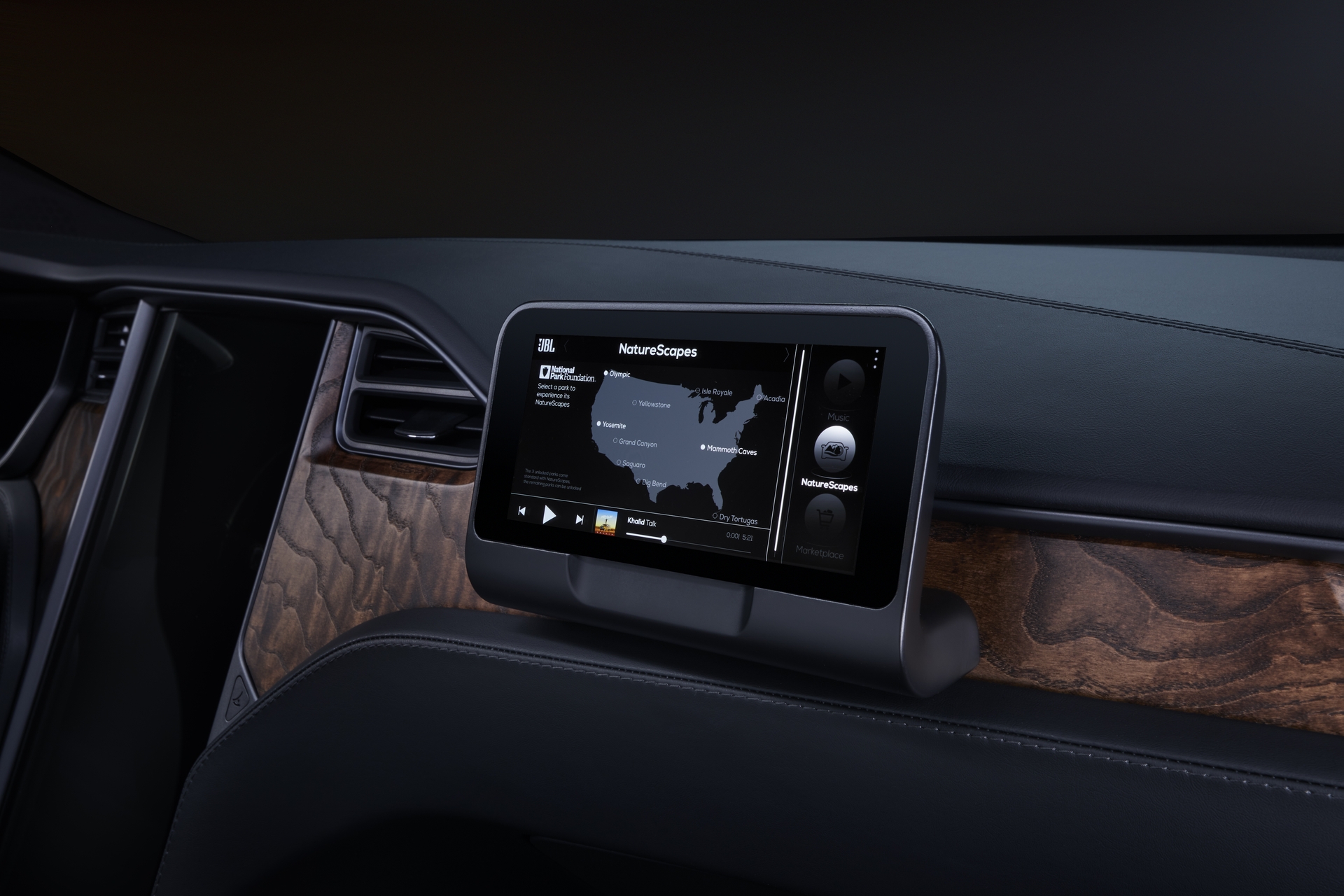EV Plus Solutions NatureScapes Screen