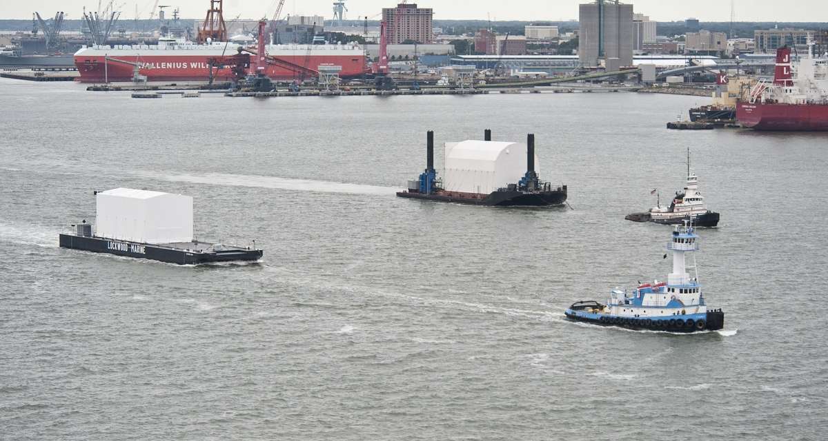 Photo | Virginia-class submarine modules | HII News