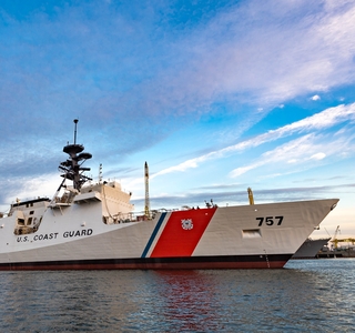 National Security Cutter Midgett (WMSL 757) Launched National Security Cutter Midgett (WMSL 757) Launched