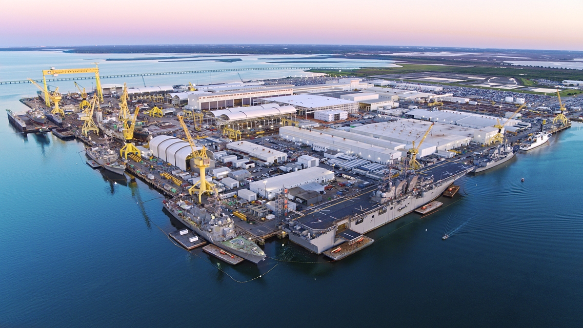Ingalls Shipbuilding Aerial May 2019 Huntington Ingalls Industries
