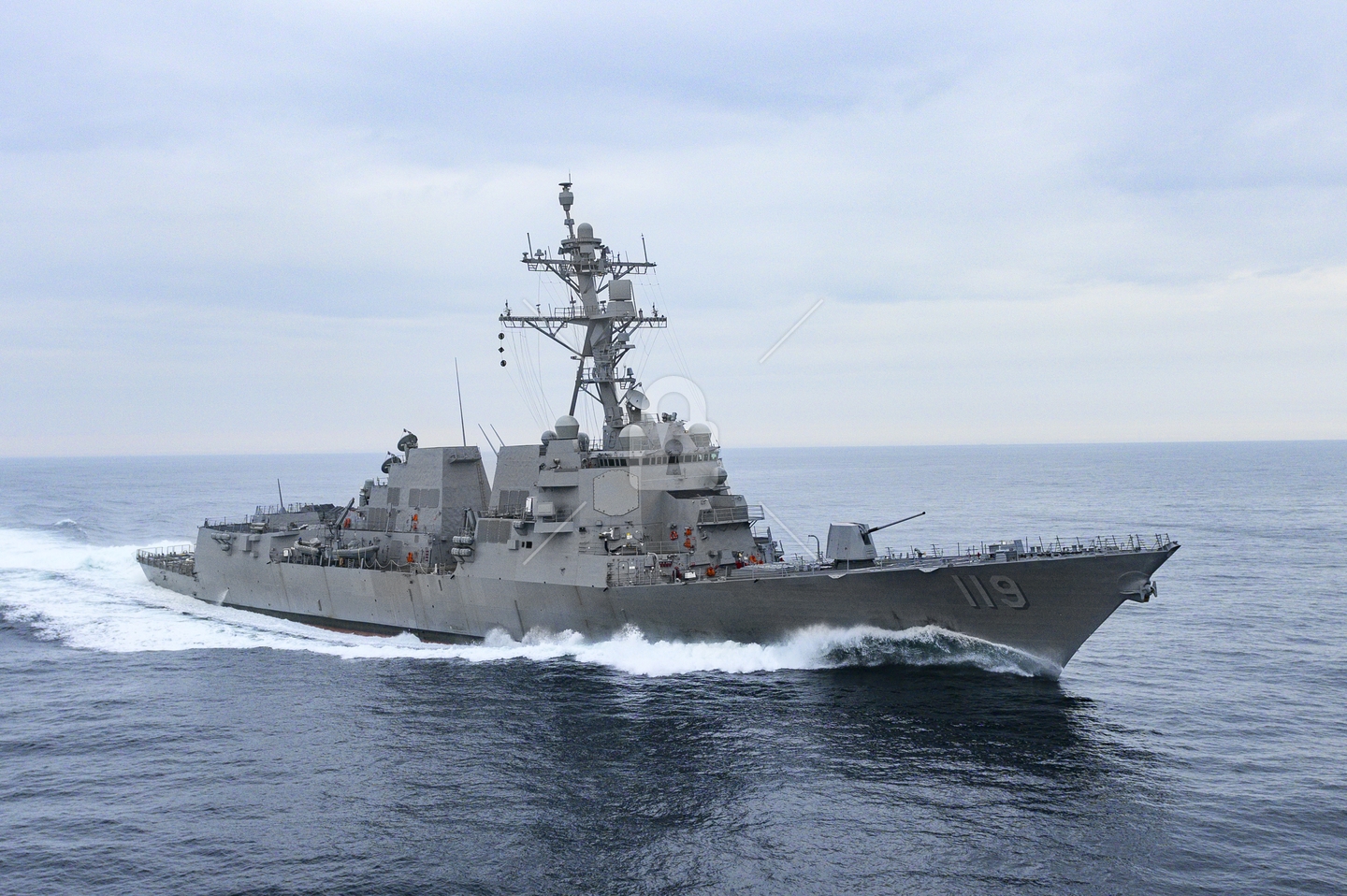 Delbert Black (DDG 119) Completes Builder's Trials