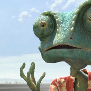 Rango (Johnny Depp) in RANGO, from Paramount Pictures and Nickelodeon Movies.
Photo credit: Courtesy of Paramount Pictures
(C) 2011 Paramount Pictures. All Rights Reserved.
