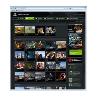 3DVisionLive.com Main Screen -- 3D Photos