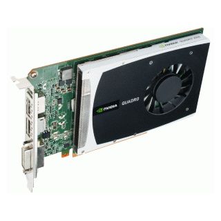 Quadro 2000 - top of card on side