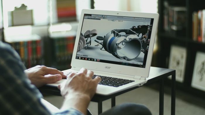 Acer Chromebook 13 running cloud-based desktop and apps using NVIDIA GRID