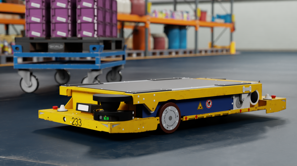 BMW Group STR Dolly in Isaac Sim