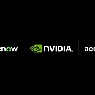 ServiceNow NVIDIA Accenture Logos