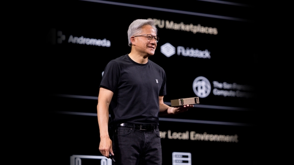 NVIDIA CEO Jensen Huang Presents DGX Spark