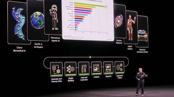 NVIDIA CEO Jensen Huang Presents Open Model Ecosystem