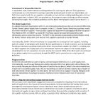 DBI Palm Oil Progress Report May 2016 FNAL DBI Palm Oil Progress Report May 2016 FNAL