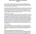 DBI Packaging and Recycling Update_FINAL DBI Packaging and Recycling Update_FINAL