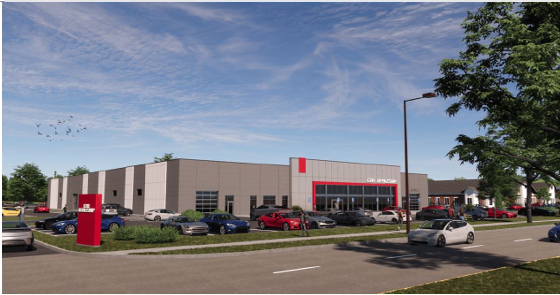 Associated Bank completes loan for Tesla sales/service center and