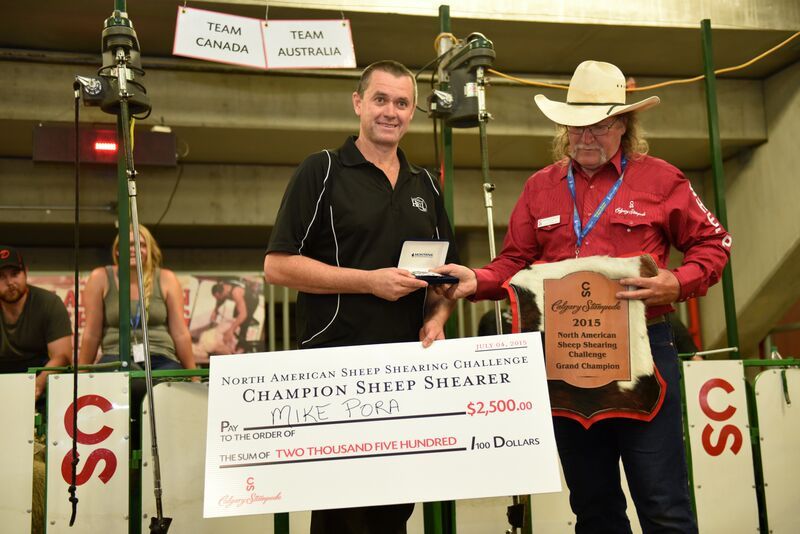 NASSC Champion Mike Pora