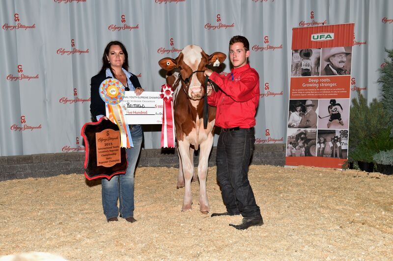 Tyler Reitveld, Supreme Champion - Dairy