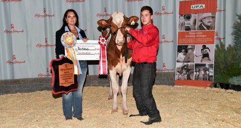 Tyler Reitveld, Supreme Champion - Dairy