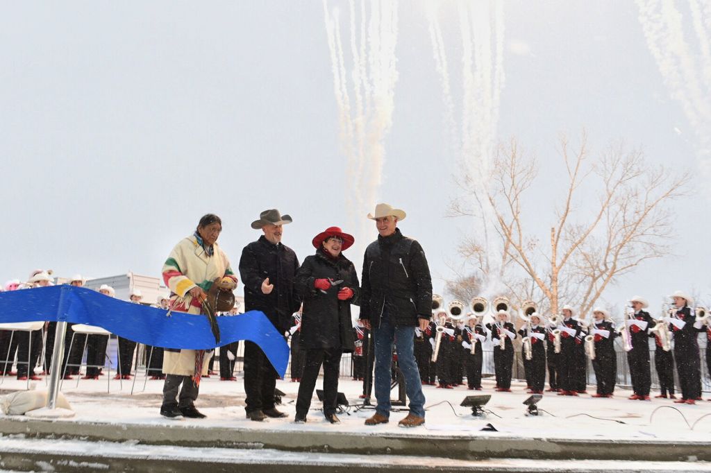 BMO Amphitheatre  - Elder Michael Megunis, David Sibbald, Susan Brown, Bob Thompson