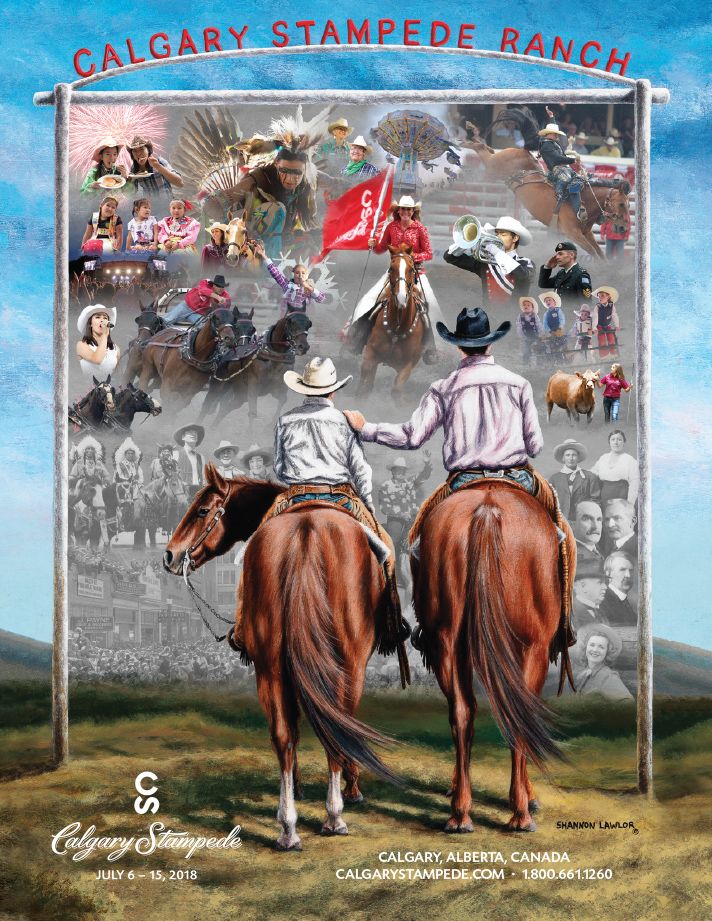 2018 Calgary Stampede Poster