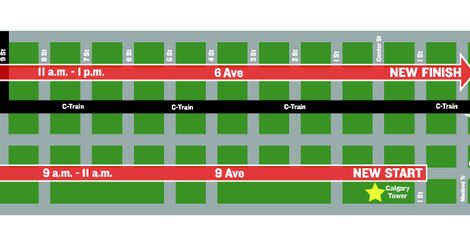 Parade Route Diagram 