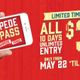 Introducing the Stampede SuperPass – unlimited entry, unlimited fun!  