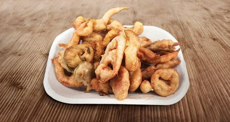 Deep fried banana peppers