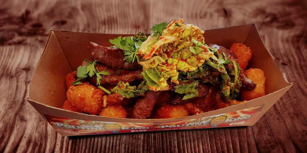 Korean Tater Tot Poutine