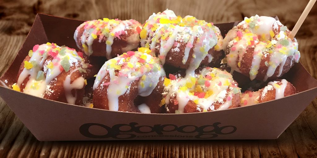 Pop-rock mini donuts