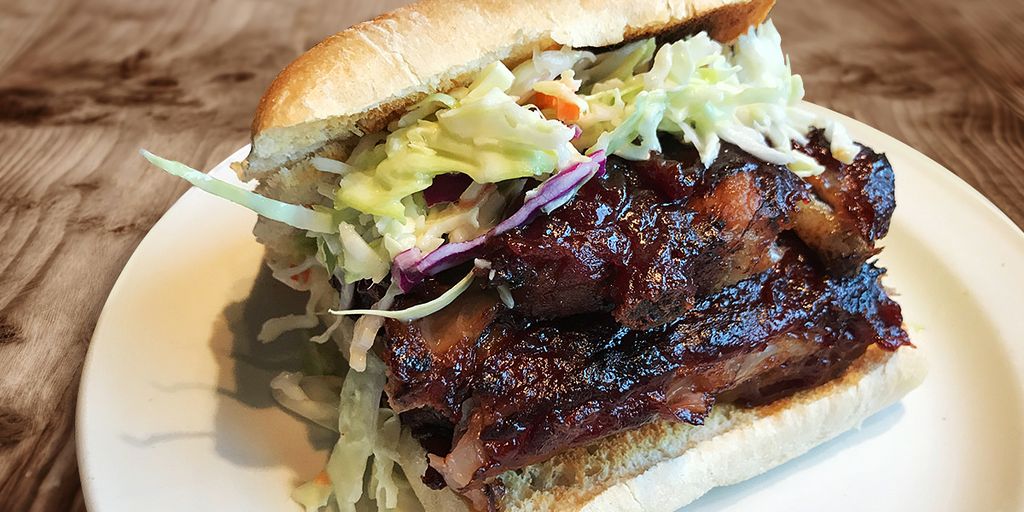 Boneless Ribs on Chiabatta