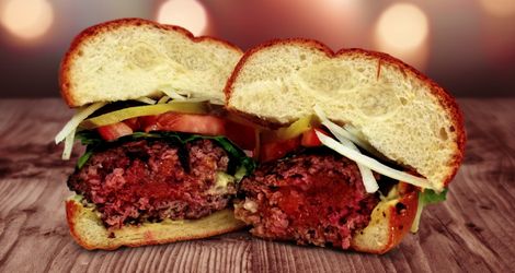 Kangaroo Stuffed Burger
