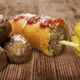 Meatball corndog