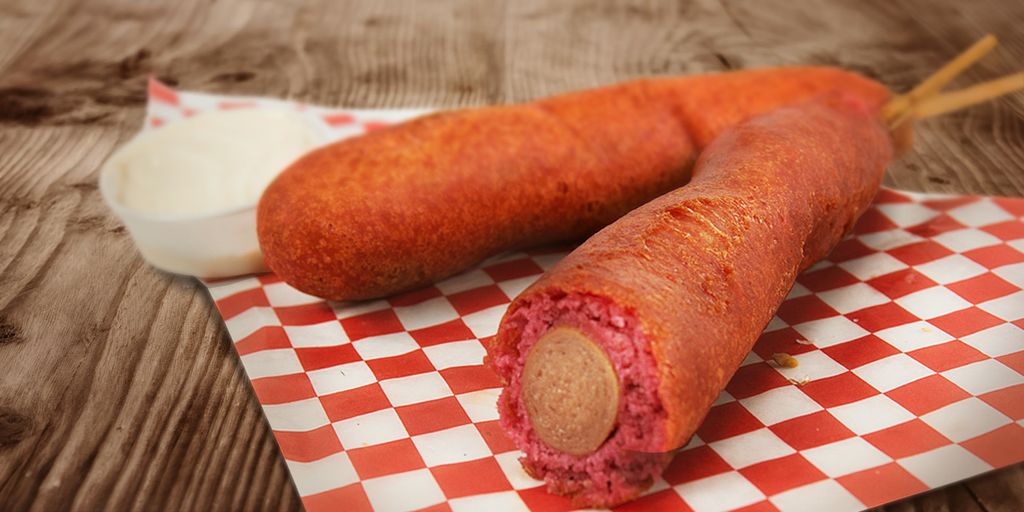 Red Velvet Corndog