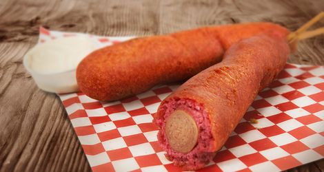 Red Velvet Corndog
