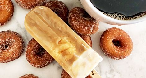 Vietnamese Coffee Mini Doughnut Pop