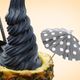Charcoal Ice Cream Pineapple