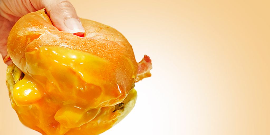 Cheesy Cheese Bacon Cheeseburger