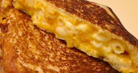 Macaroni and Cheetos Campfire Pie