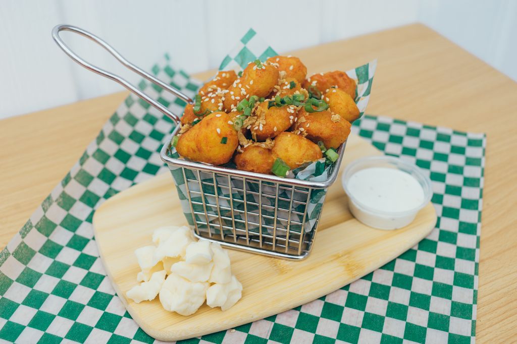Buffalo cheese Curds