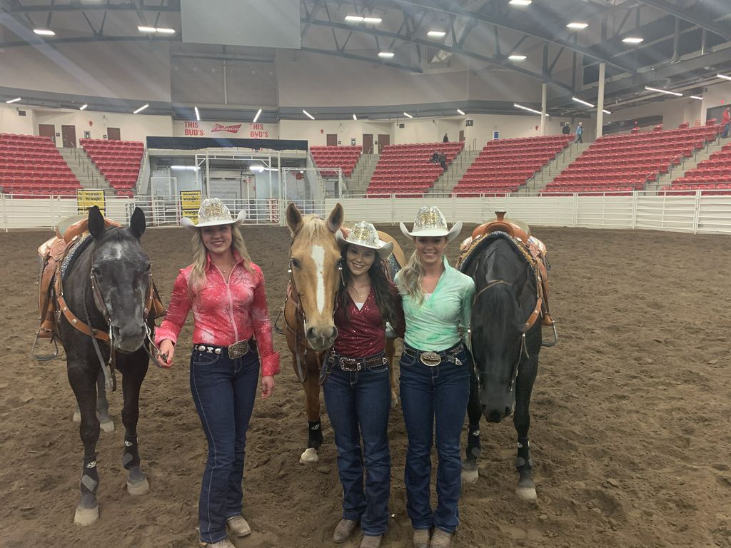 Left Jenelle Mackenzie Centre Kelcey Moore Right Madeline Kerkovius