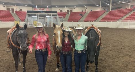 Left Jenelle Mackenzie Centre Kelcey Moore Right Madeline Kerkovius