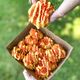 Flamin' Hot Cheeto Mini Donuts